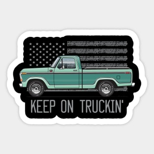 Truckin' Sticker